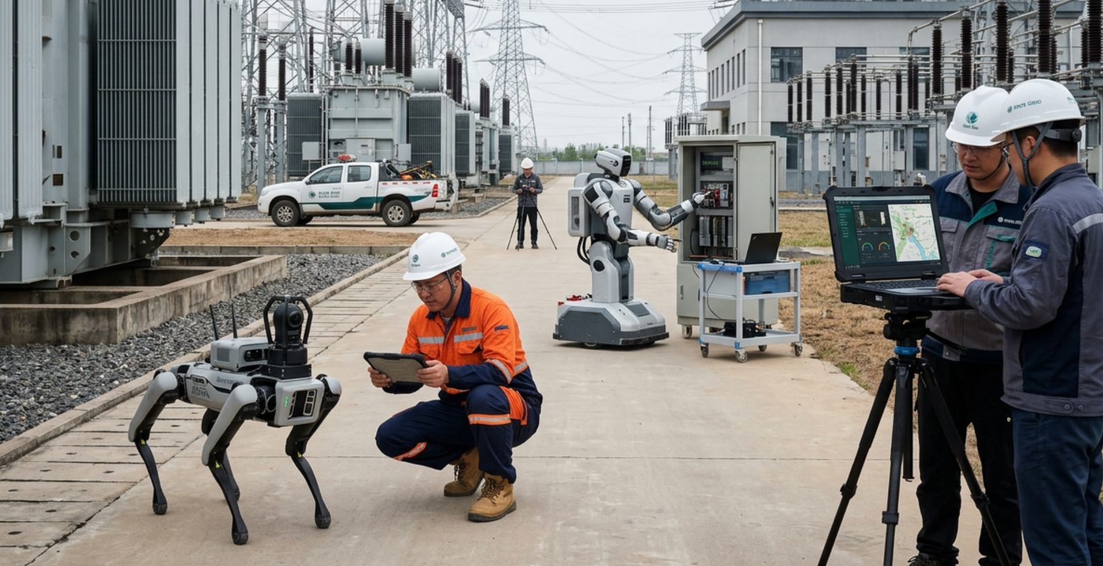 China Deploys  Billion Robotics Investment to Modernize Power Grid Operations